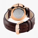 Daniel Wellington Classic Bristol White Dial Brown Leather Strap Watch For Women - DW00100039 Buy Now By Daniel Wellington
