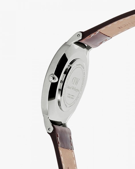 Daniel Wellington Classic Bristol White Dial Brown Leather Strap Watch For Women - DW00100056 Buy Now By Daniel Wellington