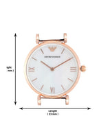 Emporio Armani Gianni Mother of Pearl Dial Two Tone Steel Strap Watch For Women - AR1764 Buy Now By Emporio Armani