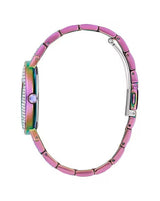 Shop Guess Trend Diamonds Purple Dial Purple Steel Strap Watch for Women - GW0512L4 in USA