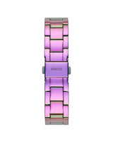 Shop Guess Trend Diamonds Purple Dial Purple Steel Strap Watch for Women - GW0512L4 in USA