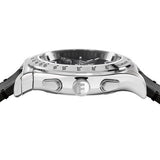 Shop Salvatore Ferragamo 1927 Chrono Analog Black Dial Black Leather Strap Watch for Men - SFKZ00123 in USA