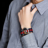 Gucci G Timless Le Marche Des Merveilles Blue & Red Dial Blue & Red Nylon Strap Unisex Watch - YA126495 Buy Now By Gucci