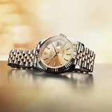 Shop Rolex Datejust 41 Oyster Gold Dial Two Tone Oystersteel & Yellow Gold Jubilee Bracelet Watch for Men - M126333-0010 in USA