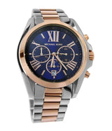 Michael Kors Bradshaw Blue Dial Two Tone Steel Strap Watch for Women - MK5606 Buy Now By Michael Kors