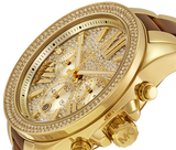 Michael Kors Wren Gold Dial Two Tone Steel Strap Watch for Women - MK6294 Buy Now By Michael Kors