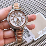 Michael Kors Madelyn Silver Dial Two Tone Steel Strap Watch for Women - MK6288 Buy Now By Michael Kors
