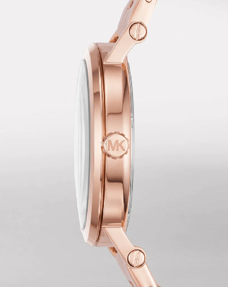 Michael Kors Jaryn Quartz Rose Gold Dial Rose Gold Steel Strap Watch For Women - MK3735 Buy Now By Michael Kors