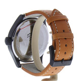 Hugo Boss Aeroliner Maxx Chronograph Black Dial Brown Leather Strap Watch For Men - HB1513082 Buy Now By Hugo Boss