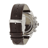 Hugo Boss Ikon White Dial Brown Leather Strap Watch for Men - 1513175 Buy Now By Hugo Boss