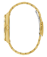 Guess Connoisseur Analog Gold Dial Gold Steel Strap Watch For Men - GW0542G2 Buy Now By Guess