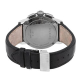 Shop Gucci G Chrono Black Dial Black Leather Strap Watch For Men - YA101205 in USA