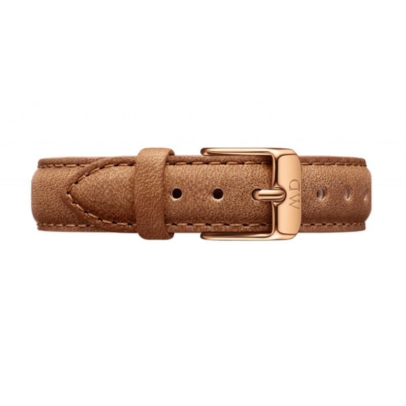 Daniel Wellington Classic Petite Durham Black Dial Brown Leather Strap Watch For Women - DW00100166 Buy Now By Daniel Wellington