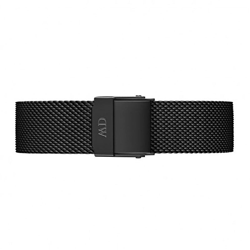 Daniel Wellington Petite Ashfield Black Dial Black Mesh Strap Watch For Women - DW00100308 Buy Now By Daniel Wellington