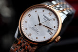 Tissot T Classic Le Locle Powermatic 80 Silver Dial Two Tone Steel Strap Watch For Men - T006.407.22.036.00 Buy Now By Tissot