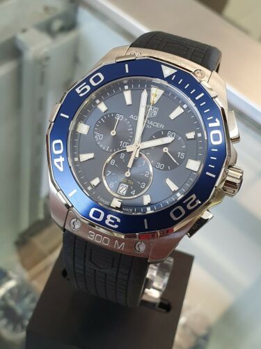 Shop Tag Heuer Aquaracer Blue Dial Watch for Men - CAY111B.FT6041 in USA