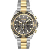 Hugo Boss Energy Chronograph Grey Dial Two Tone Steel Strap Watch For Men - 1513974 Buy Now By Hugo Boss