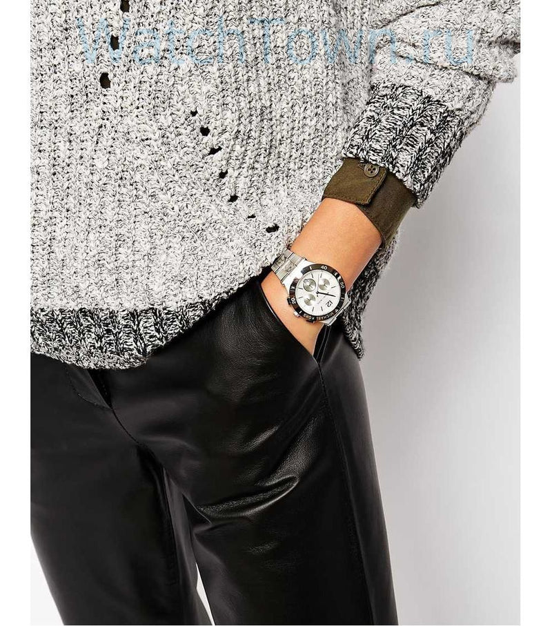 Michael Kors Wyatt White Dial Silver Steel Strap Watch For Women - MK5932 Buy Now By Michael Kors