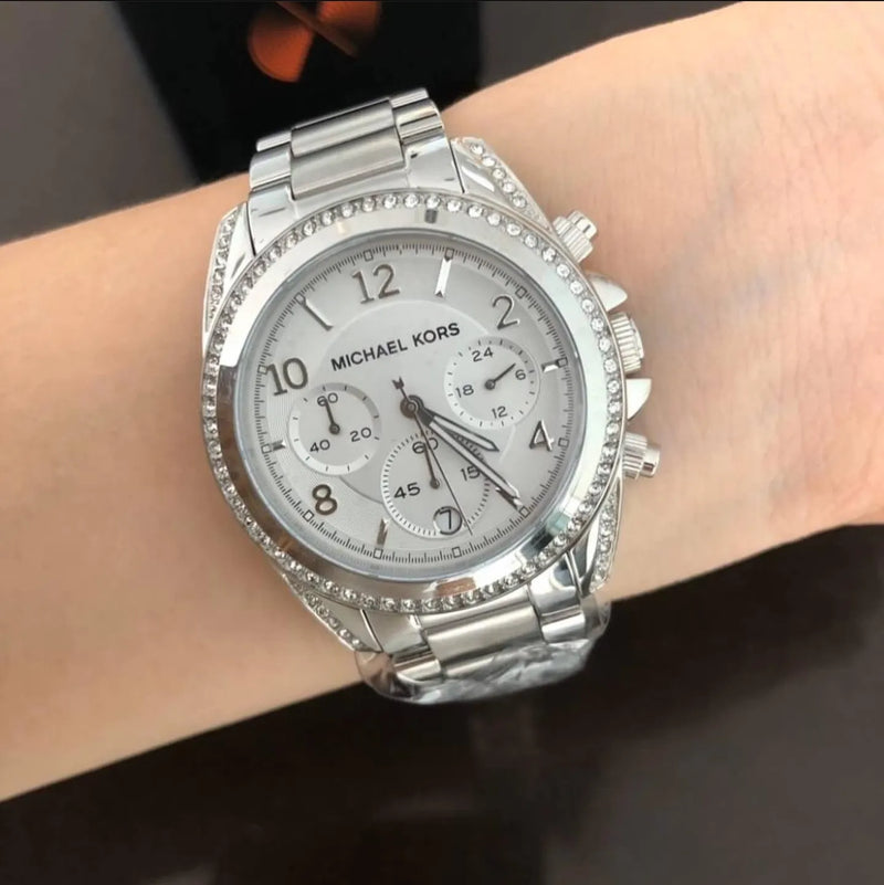 Michael Kors Blair Silver Dial Silver Steel Strap Watch for Women - MK5165 Buy Now By Michael Kors