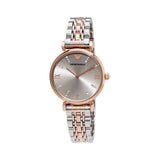 Emporio Armani Gianni T Bar Grey Dial Two Tone Steel Strap Watch For Women - AR1841 Buy Now By Emporio Armani