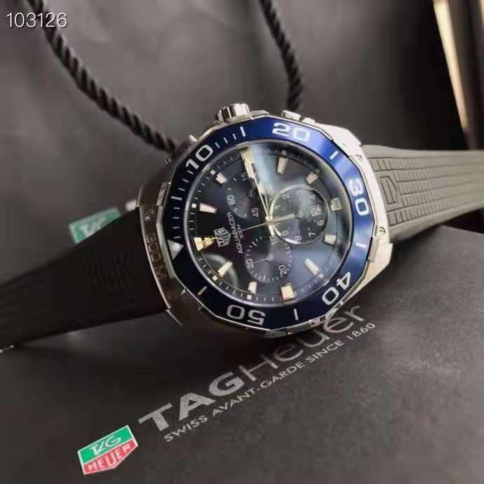 Shop Tag Heuer Aquaracer Blue Dial Watch for Men - CAY111B.FT6041 in USA