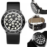 Marc Jacobs Amy Black Dial Black Leather Strap Watch for Women - MBM1163 Buy Now By Marc Jacobs