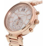 Michael Kors Sawyer Mother of Pearl White Dial Rose Gold Steel Strap Watch for Women - MK6282 Buy Now By Michael Kors