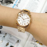 Marc Jacobs Mandy White Dial Rose Gold Steel Strap Watch for Women - MJ3574 Buy Now By Marc Jacobs
