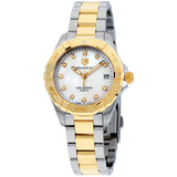 Shop Tag Heuer Aquaracer White Mother of Pearl Dial Watch for Women - WBD1322.BB0320 in USA