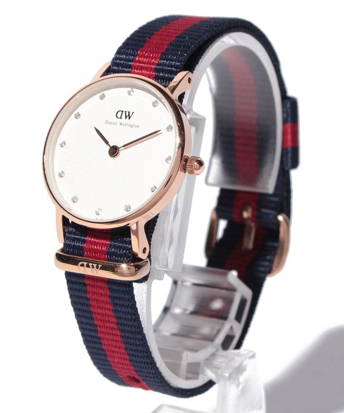 Daniel Wellington Classy Oxford White Dial Two Tone Nylon Strap Watch For Women - DW00100064 Buy Now By Daniel Wellington