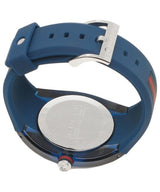 Shop Gucci Sync XXL Quartz Blue Dial Blue Rubber Strap Watch For Men - YA137104 in USA