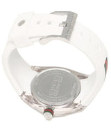 Shop Gucci Sync Quartz White Dial White Rubber Strap Unisex Watch - YA137302 in USA