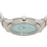 Shop Salvatore Ferragamo F-80 Classic Tiffany Blue Dial Silver Steel Strap Watch for Men - SFDT02323 in USA