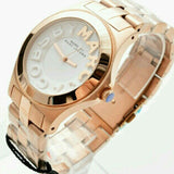 Marc Jacobs Rivera White Dial Rose Gold Steel Strap Watch for Women - MBM3135 Buy Now By Marc Jacobs