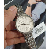 Fossil Jacqueline White Dial Silver Steel Strap Watch for Women - ES3631 Buy Now By Fossil