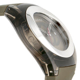 Shop Gucci Sync XXL Quartz Brown Dial Brown Leather Strap Watch For Men - YA137106 in USA