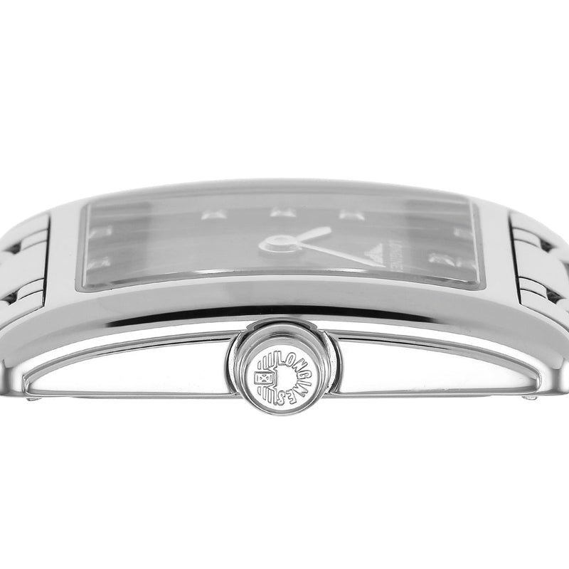 Longines Dolcevita Black Dial Silver Steel Strap Watch for Women - L5.258.4.57.6 Buy Now By Longines