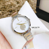 Michael Kors Silver Dial Two Tone Steel Strap Watch for Women - MK3679 Buy Now By Michael Kors
