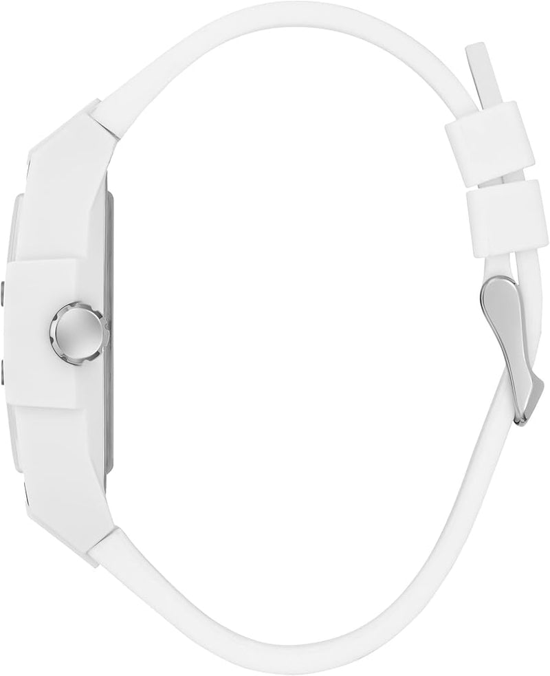 Guess Phoenix Analog White Dial White Silicone Strap Watch for Men - GW0720G1 Buy Now By Guess