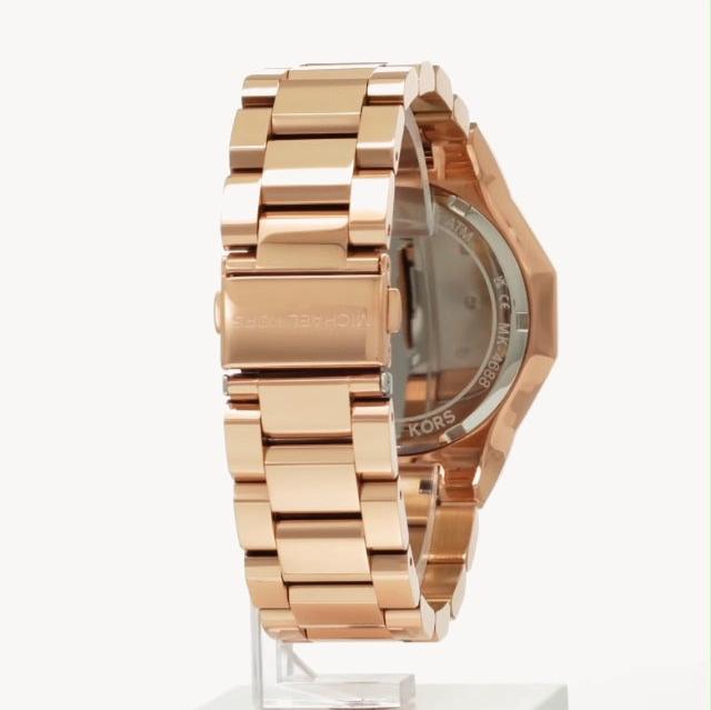 Michael Kors Raquel Analog Rose Gold Dial Rose Gold Steel Strap Watch For Women - MK4688 Buy Now By Michael Kors