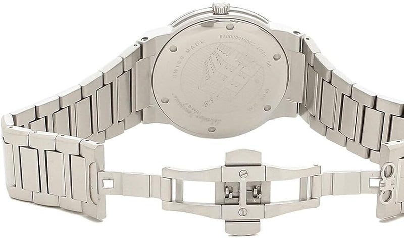 Shop Salvatore Ferragamo F-80 Classic Blue Dial Silver Steel Strap Watch for Men - SFDT01320 in USA