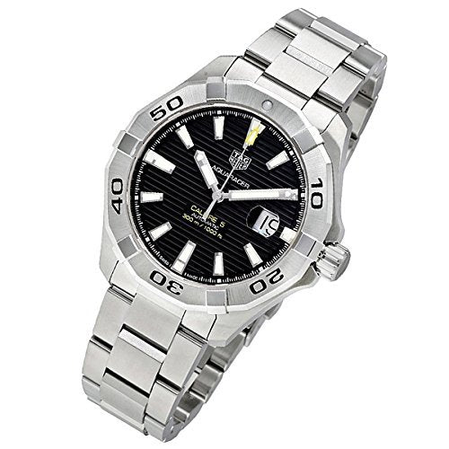 Shop Tag Heuer Aquaracer Black Dial Watch for Men - WAY2010.BA0927 in USA