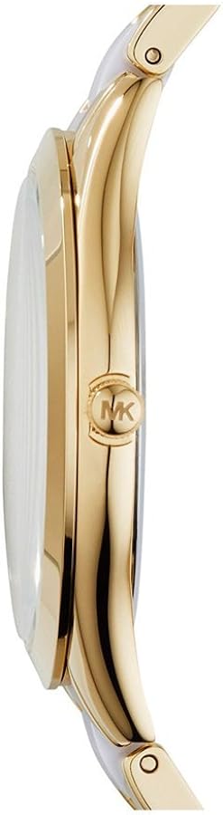 Michael Kors Slim Runway Quartz White Dial Two Tone Steel Strap Watch For Women - MK4295 Buy Now By Michael Kors