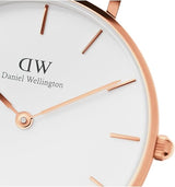 Daniel Wellington Petite Dover Quartz White Dial White NATO Strap Watch For Women - DW001000313 Buy Now By Daniel Wellington