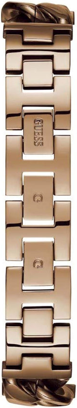 Shop Guess Vanity Rose Gold Dial Rose Gold Steel Strap Watch for Women - W1029L3 in USA