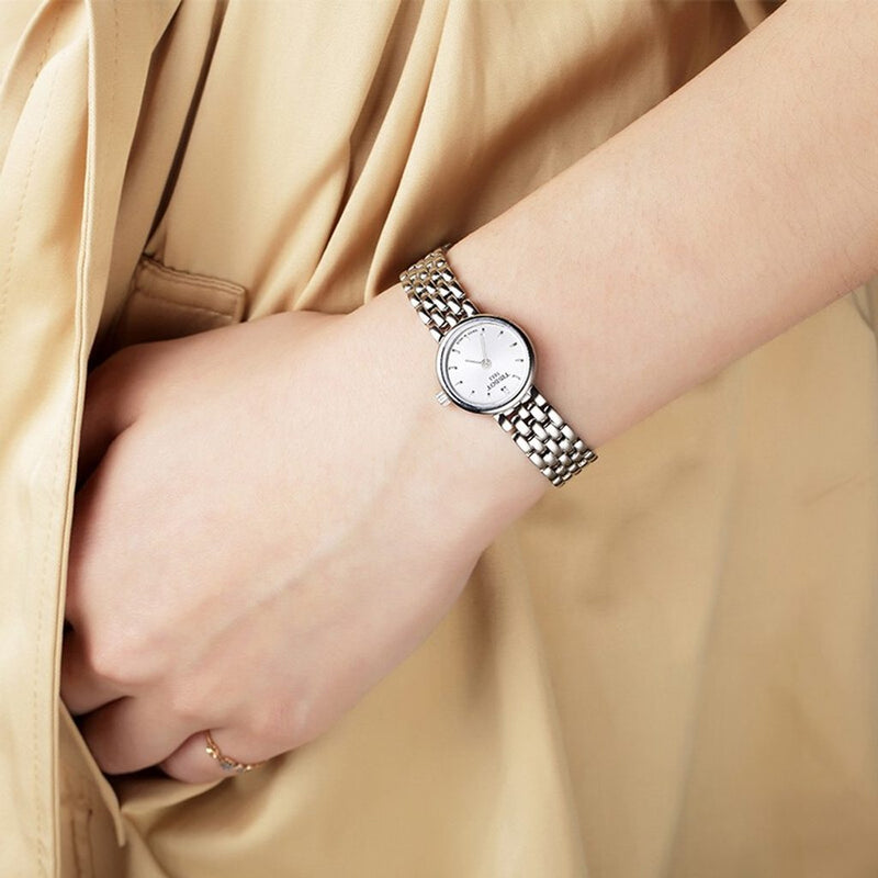 Tissot T Lady Lovely Silver Dial Silver Steel Strap Watch For Women - T058.009.11.031.00 Buy Now By Tissot