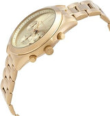 Michael Kors Slim Runway Chronograph Gold Dial Gold Steel Strap Watch For Men - MK8909 Buy Now By Michael Kors