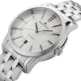 Maurice Lacroix Pontos Date Automatic Silver Dial Silver Steel Strap Watch For Men - PT6148-SS002-130 Buy Now By Maurice Lacroix