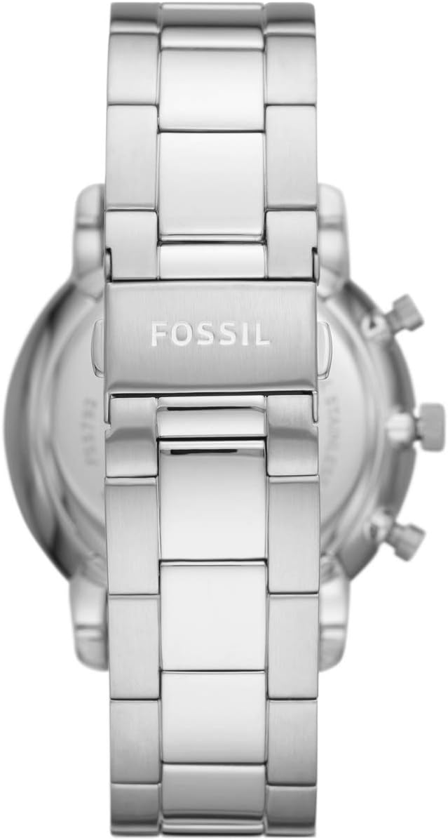 Fossil Neutra Chronograph Blue Dial Silver Steel Strap Watch for Men - FS5792 Buy Now By Fossil