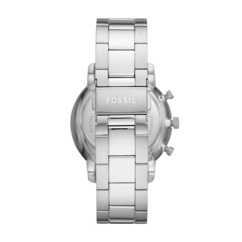 Fossil Neutra Chronograph Blue Dial Silver Steel Strap Watch for Men - FS5792 Buy Now By Fossil